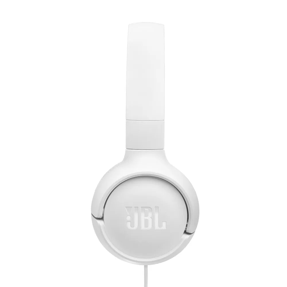 JBL TUNE 520C USB-C kabelgebandener On-Ear-Headphones Microphone white