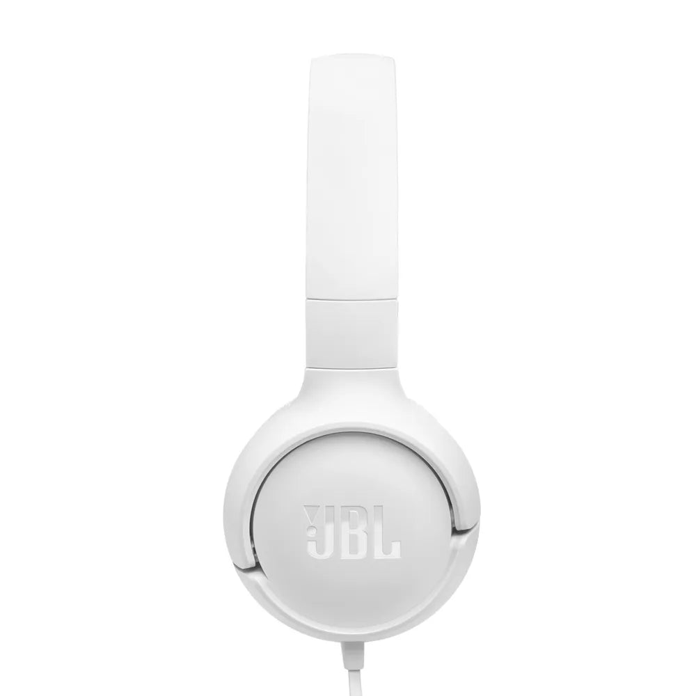 JBL TUNE 520C USB-C kabelgebandener On-Ear-Headphones Microphone white