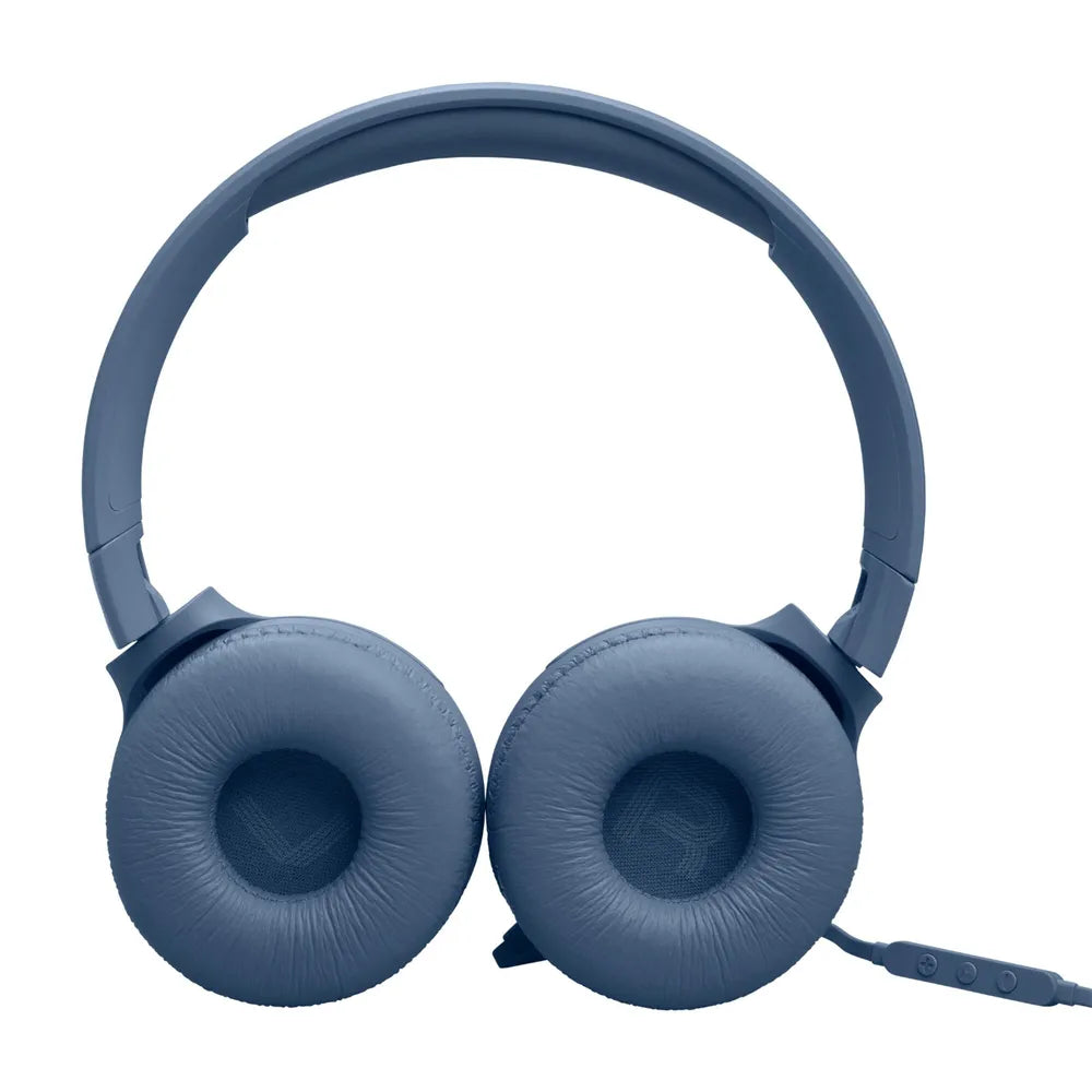 JBL TUNE 520C USB-C kabelgebandener On-Ear-Headphones Microphone blue