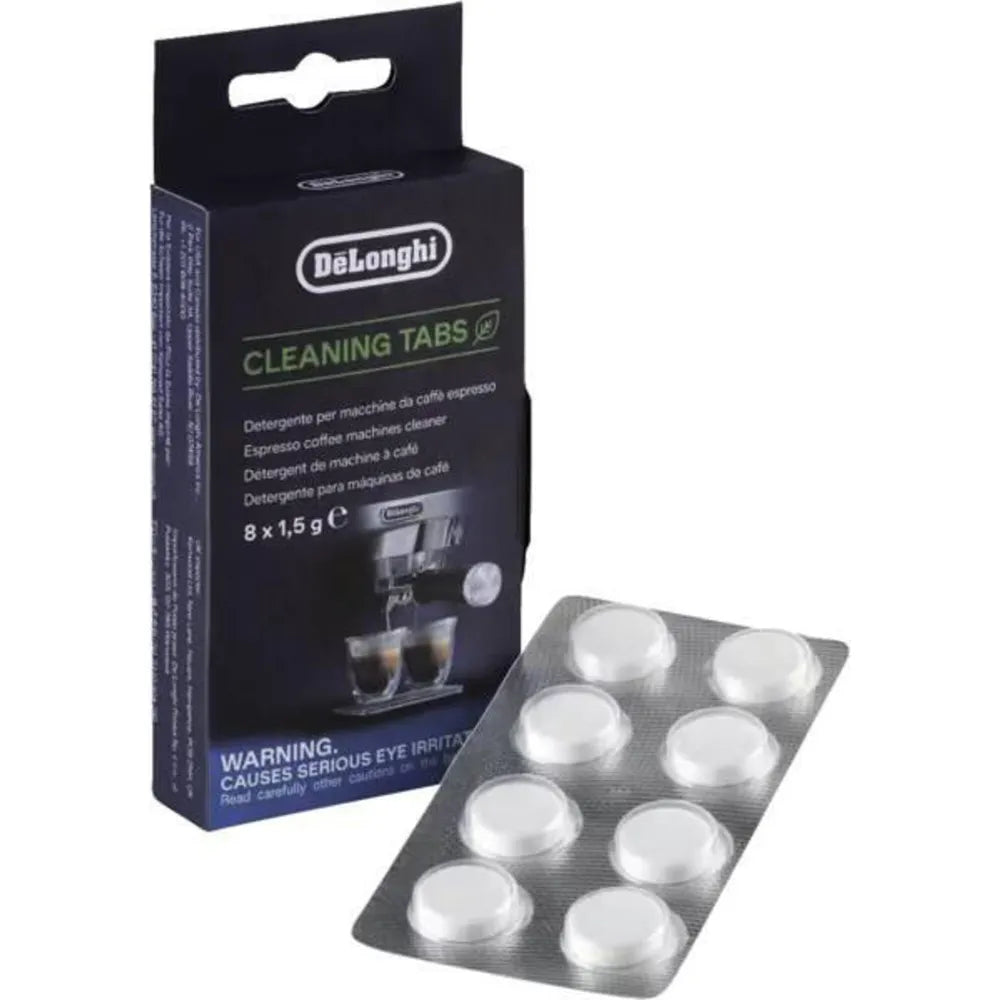 Delonghi cleaningstabletten for Kaffee-/Espresso Machinen 8 x 1,5g