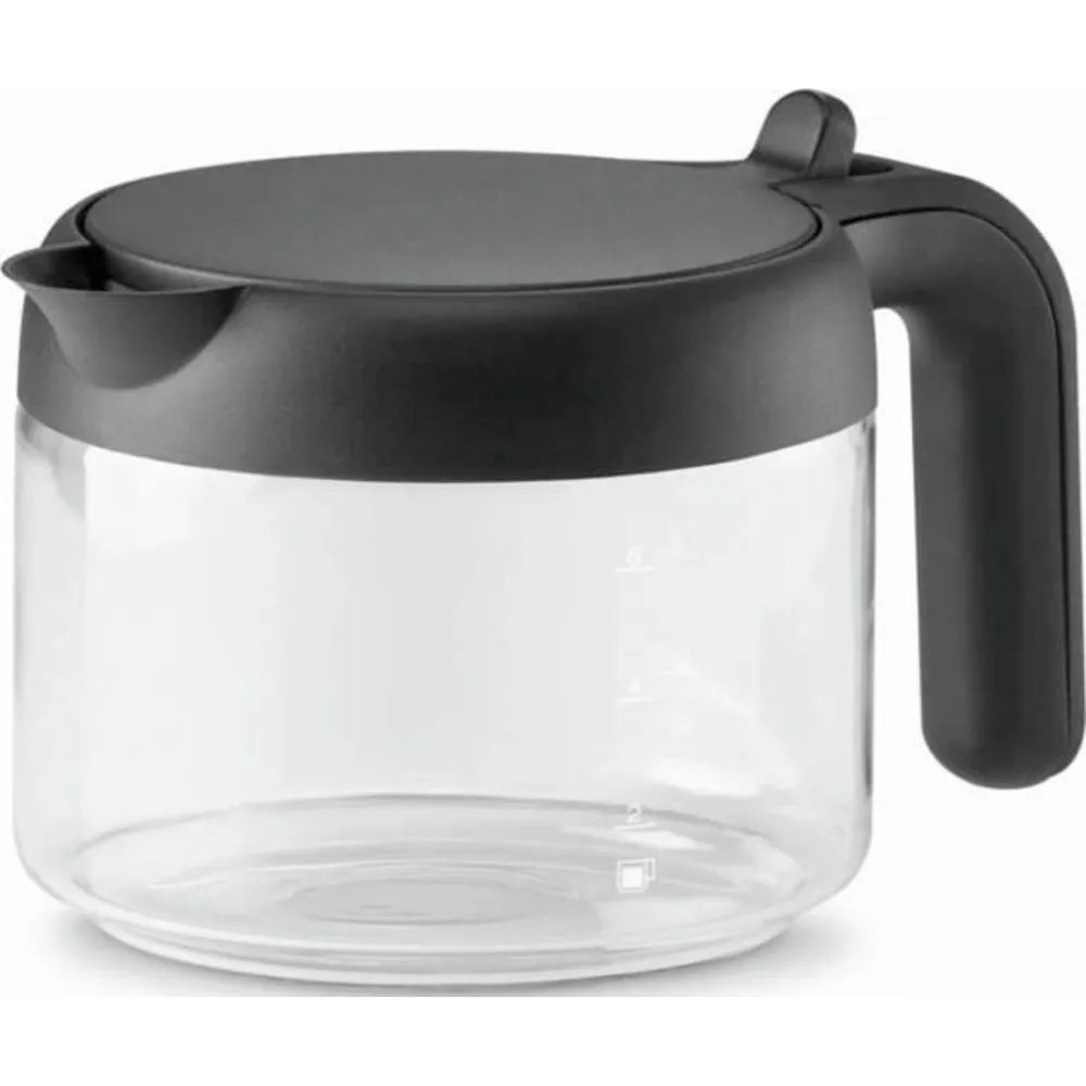 Delonghi DLSC021 Glaskanne for Kaffee-/Espresso Machinen Transparent-Black