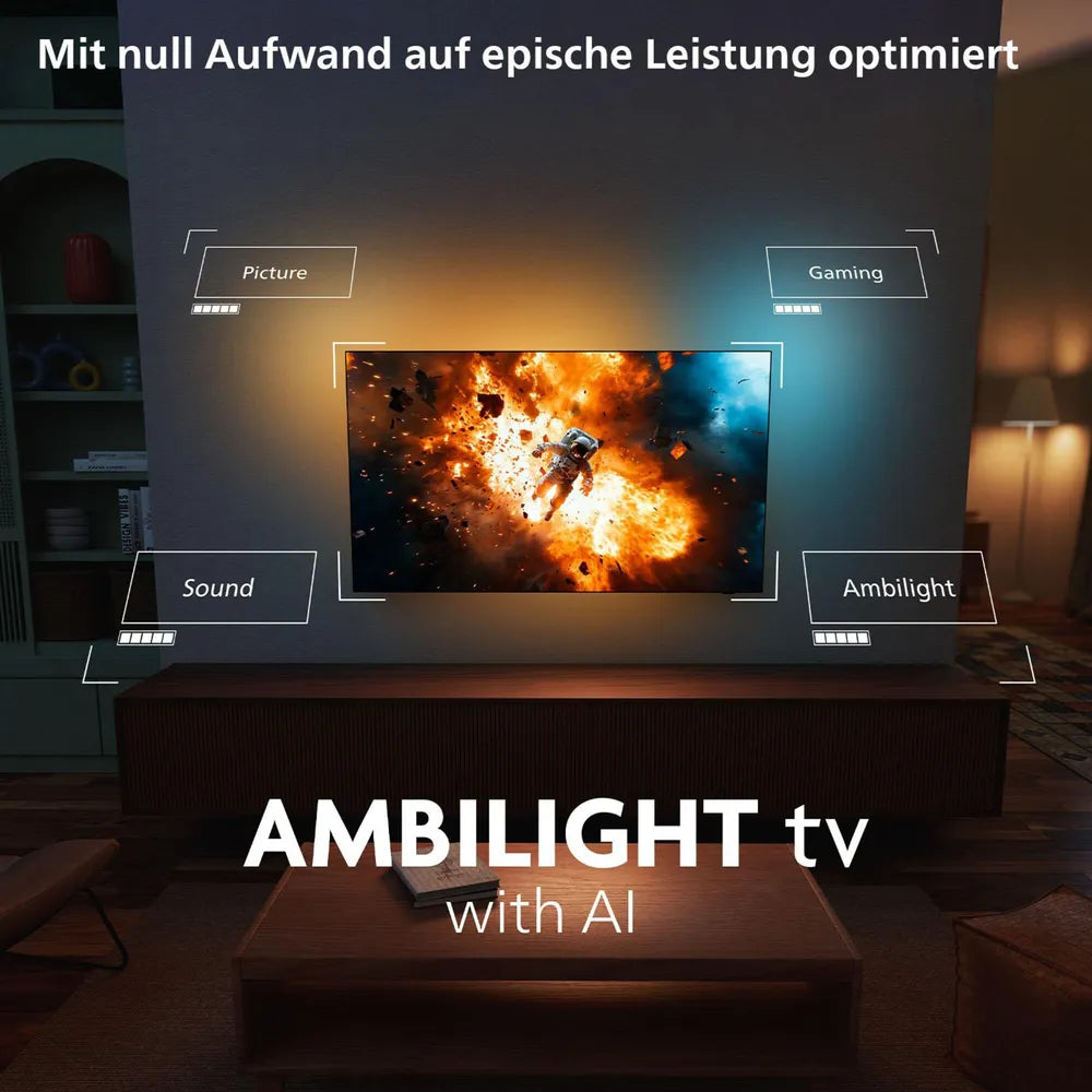Philips 65OLED760/12 164cm 65" 4K OLED 120 Hz Ambilight Smart TV TV