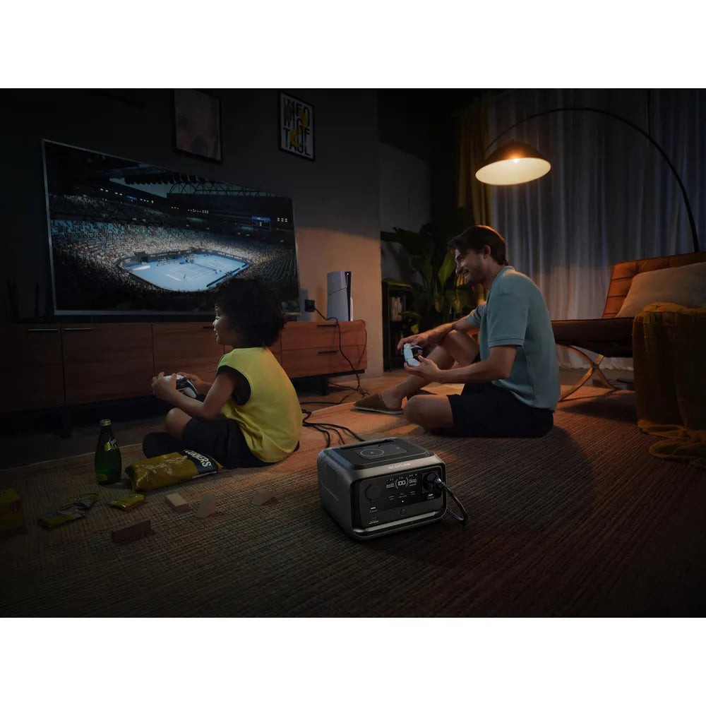 EcoFlow RIVER 3 Max PLUS Wireless (858Wh 600W Powerstation+5000mAh Rapid Powerbank)