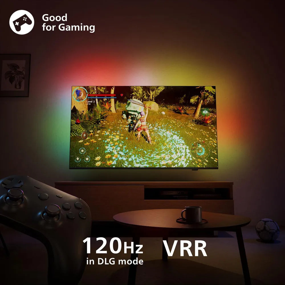 Philips 43PUS8600/12 108cm 43" 4K QLED Ambilight TV 120Hz