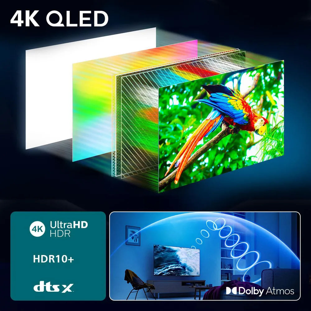 Philips 55PUS7800/12 139cm 55" QLED 4K TV