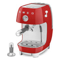 SMEG ECF03RDEU 50's Style Premium-Siebträger-Espresso Machine Red