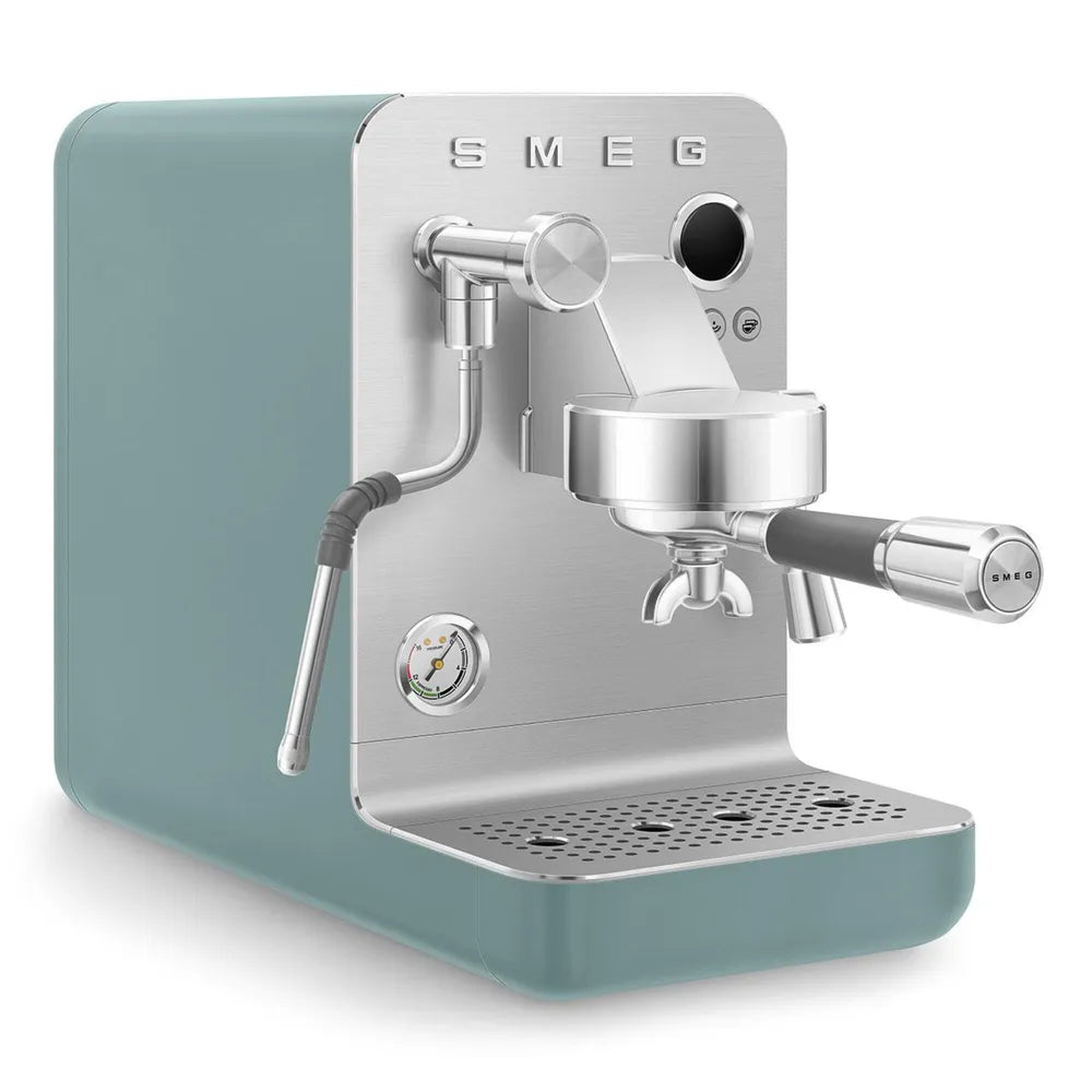 Smeg EMC02EGMEU Minipro Espresso Machine Collezione Ästhetik Emerald-Green