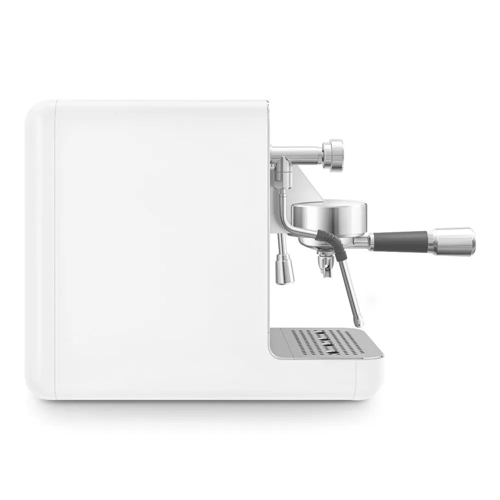 Smeg EMC02WHMEU Minipro Espresso Machine Collezione Ästhetik White