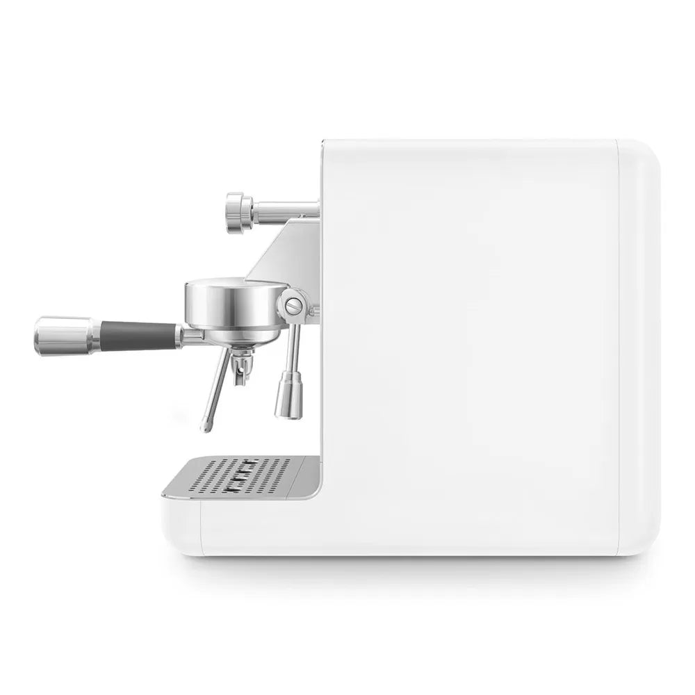 Smeg EMC02WHMEU Minipro Espresso Machine Collezione Ästhetik White