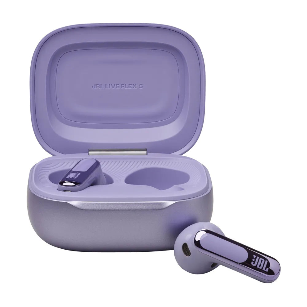 JBL LIVE Flex 3 True-Wireless In-Ear Bluetooth Headphones purple Noise Cancelling
