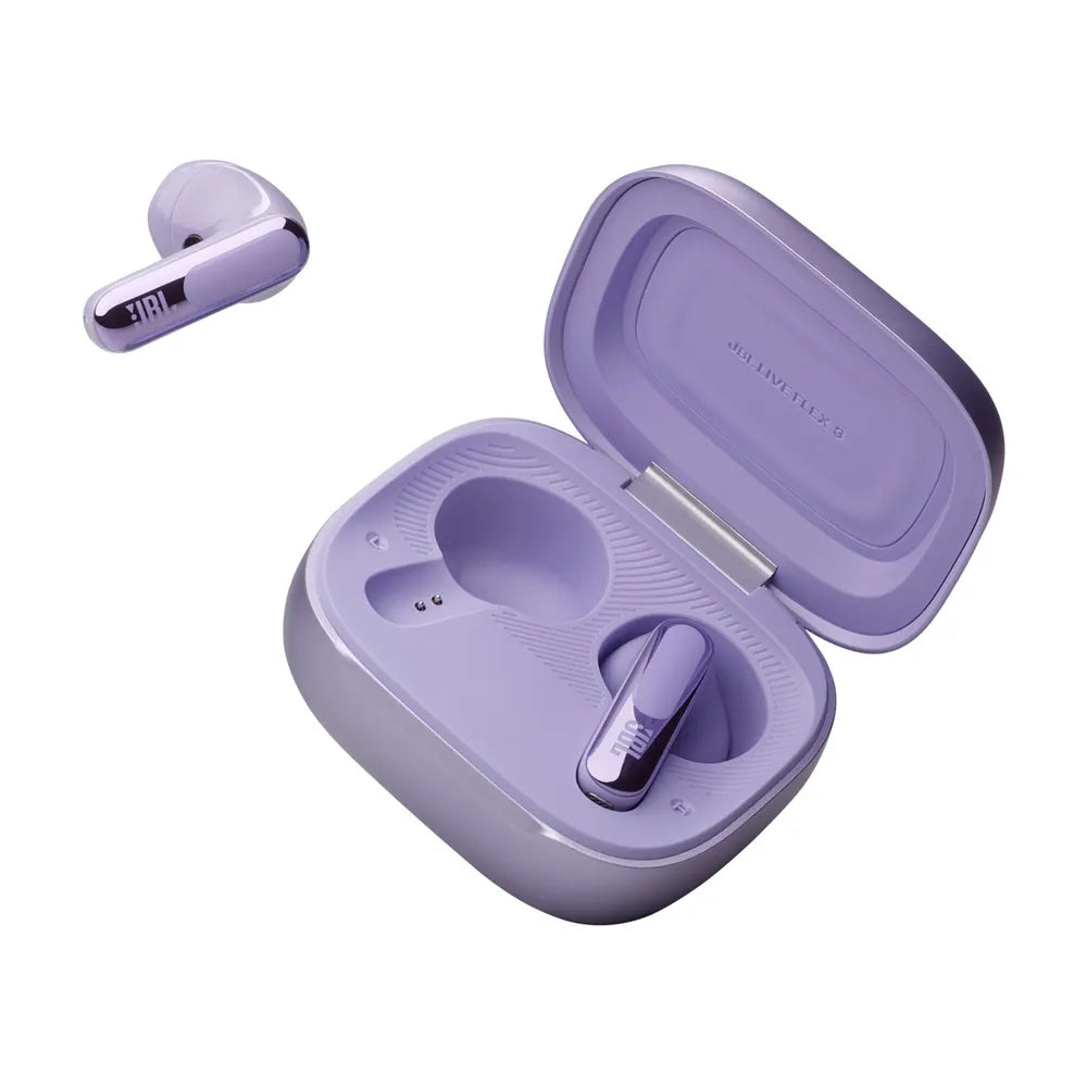 JBL LIVE Flex 3 True-Wireless In-Ear Bluetooth Headphones purple Noise Cancelling