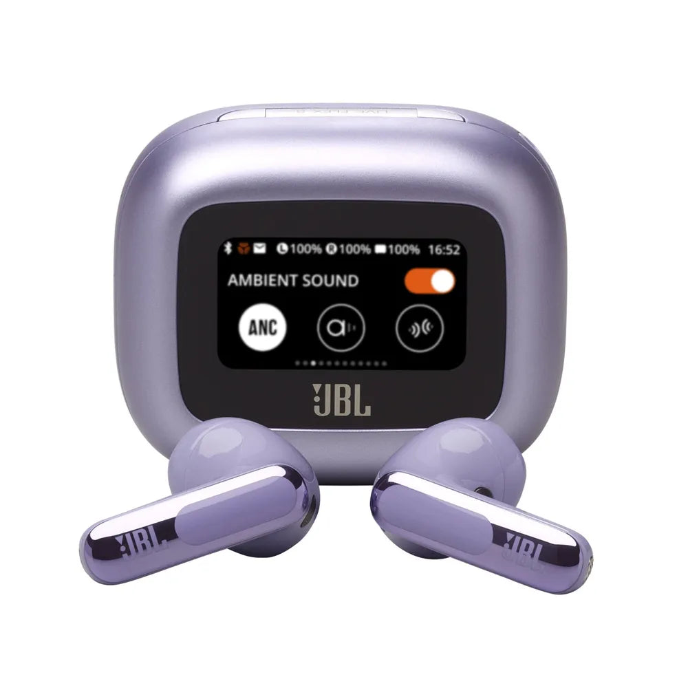 JBL LIVE Flex 3 True-Wireless In-Ear Bluetooth Headphones purple Noise Cancelling