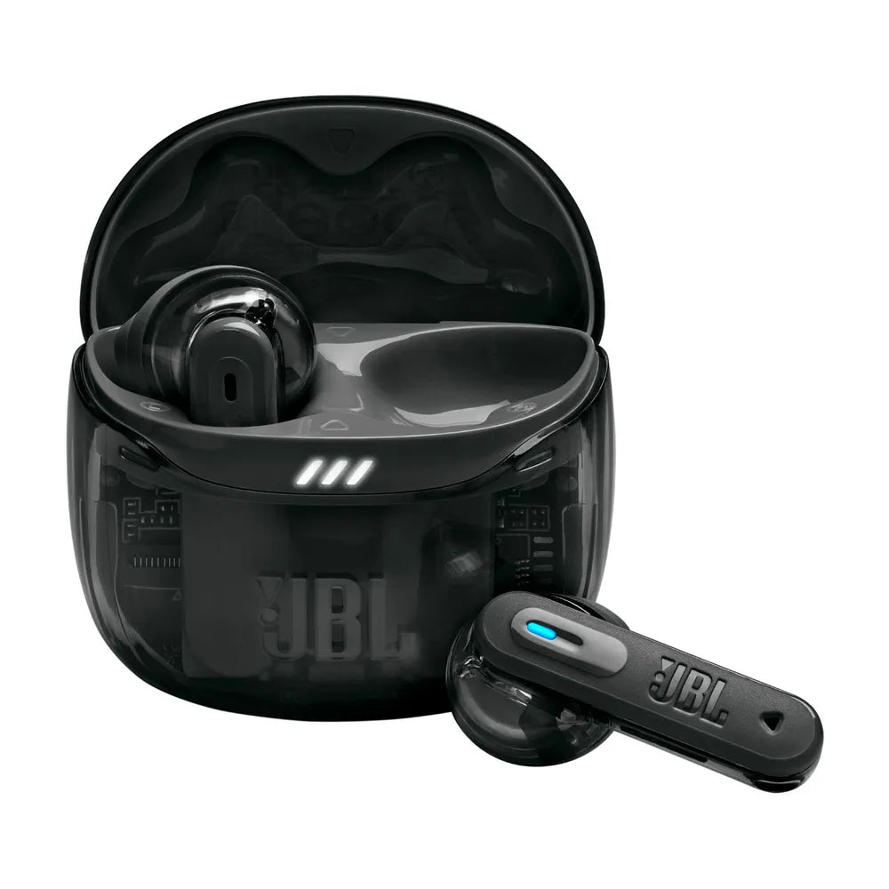 JBL TUNE FLEX 2 - True Wireless In Ear-Headphones Noise Cancelling black transparent