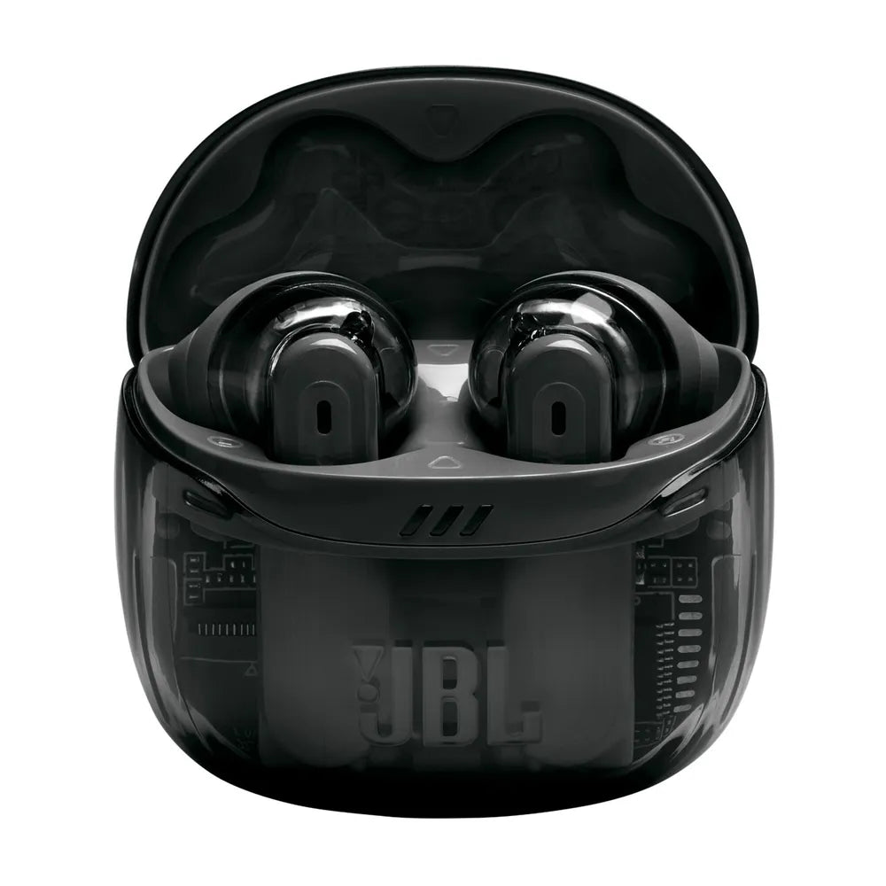 JBL TUNE FLEX 2 - True Wireless In Ear-Headphones Noise Cancelling black transparent