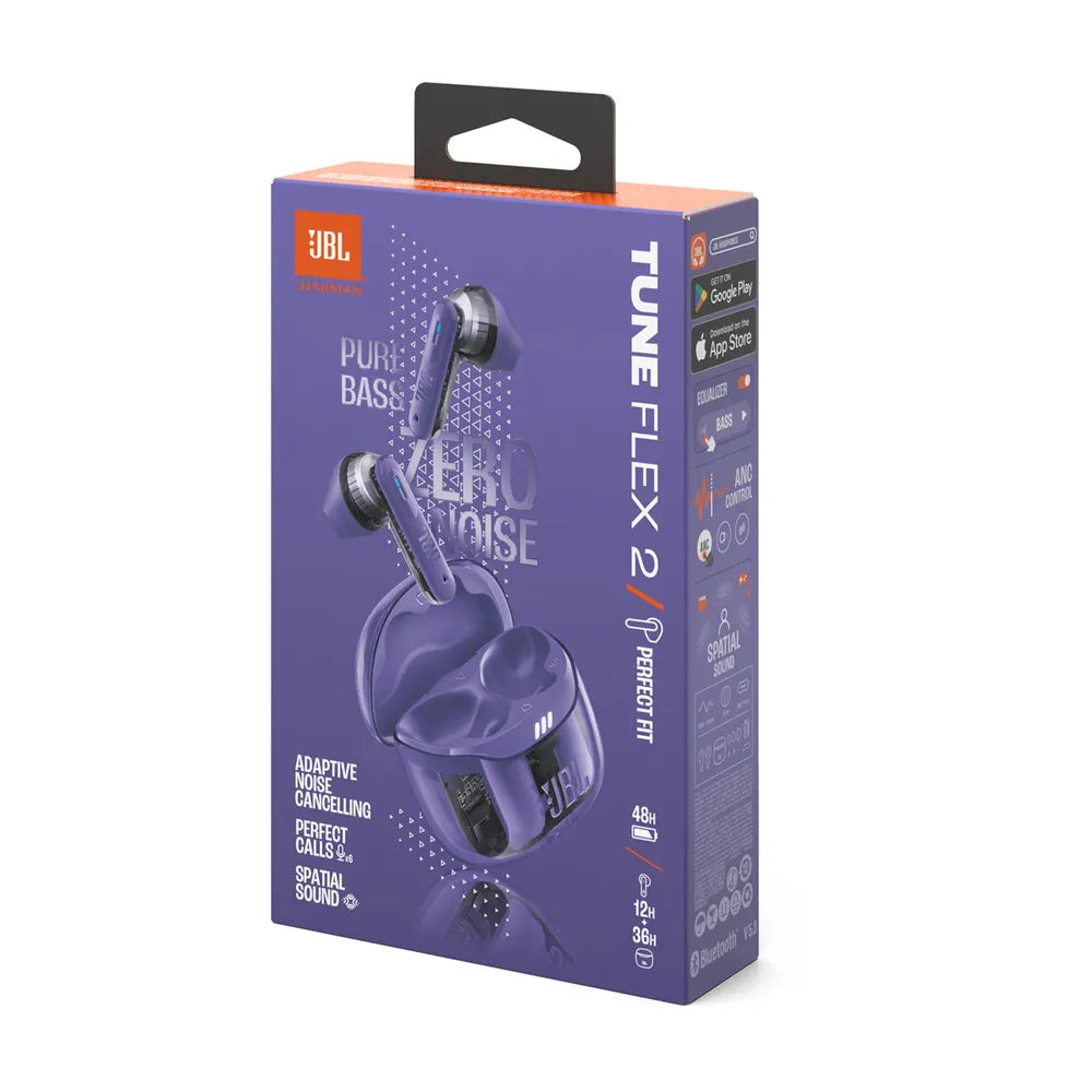 JBL TUNE FLEX 2 - True Wireless In Ear-Headphones Noise Cancelling lila