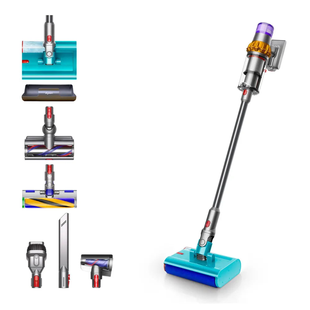 Dyson V15s Detect Submarine Battery-Wischsauger gelb/nickel