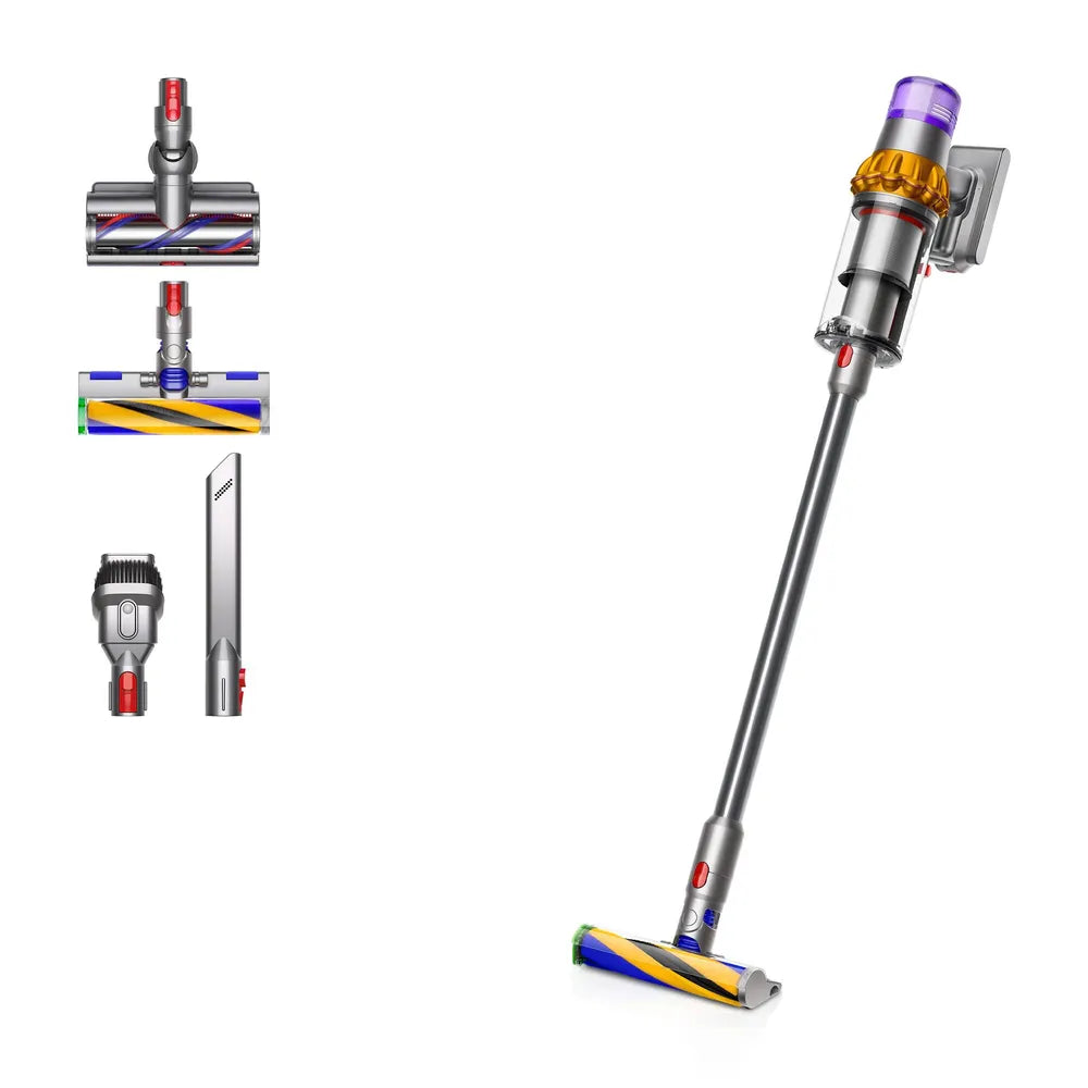 Dyson V15 Detect Absolute Nickel Satin Yellow/ Glanz Nickel