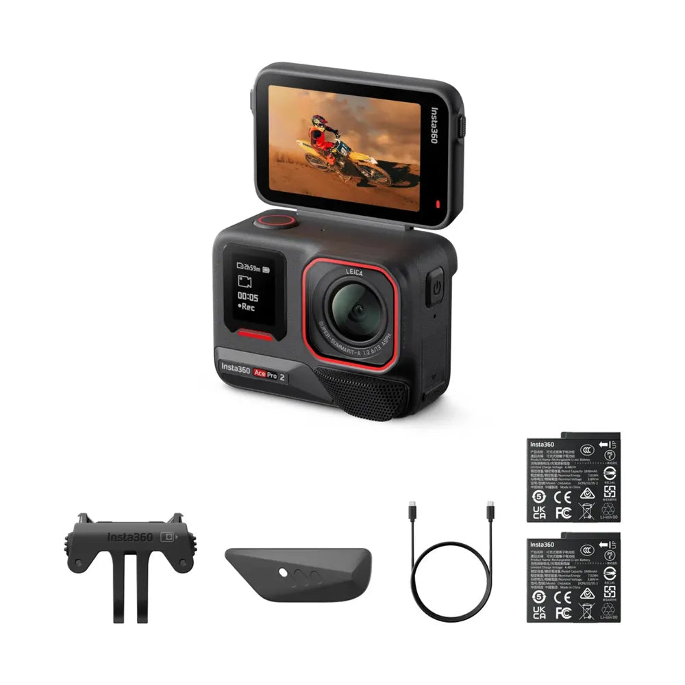 Insta360 Ace Pro 2 Dual Battery Bandle, COD 7411-12W