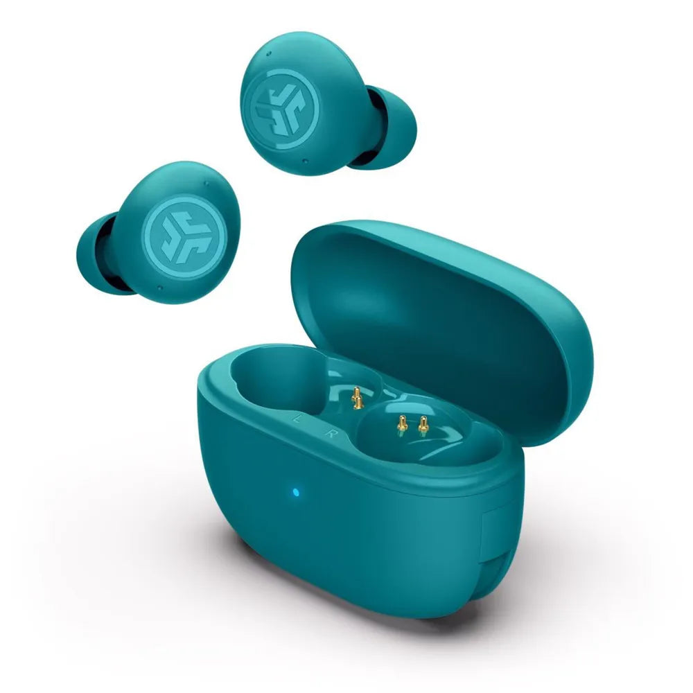 JLab Go Pop True Wireless Headphones with ANC Teal (Green)