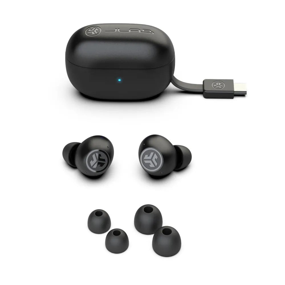 JLab Go Pop True Wireless Headphones with ANC Black