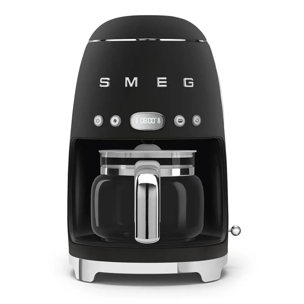 SMEG DCF02BLMEU 50s Style Filter Coffee Machine black/matt