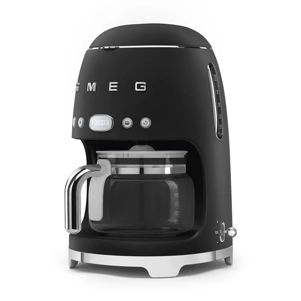 SMEG DCF02BLMEU 50s Style Filter Coffee Machine black/matt