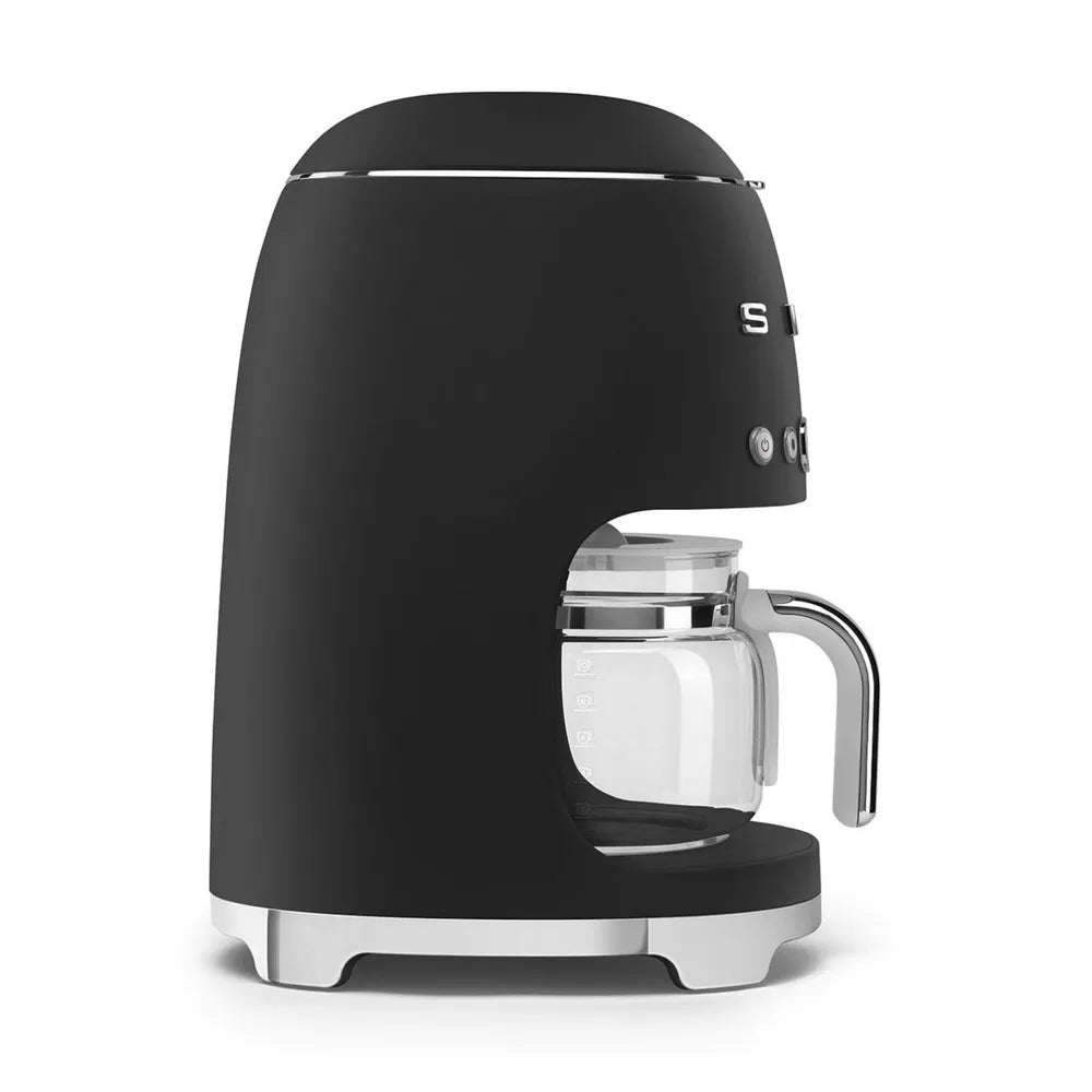 SMEG DCF02BLMEU 50s Style Filter Coffee Machine black/matt