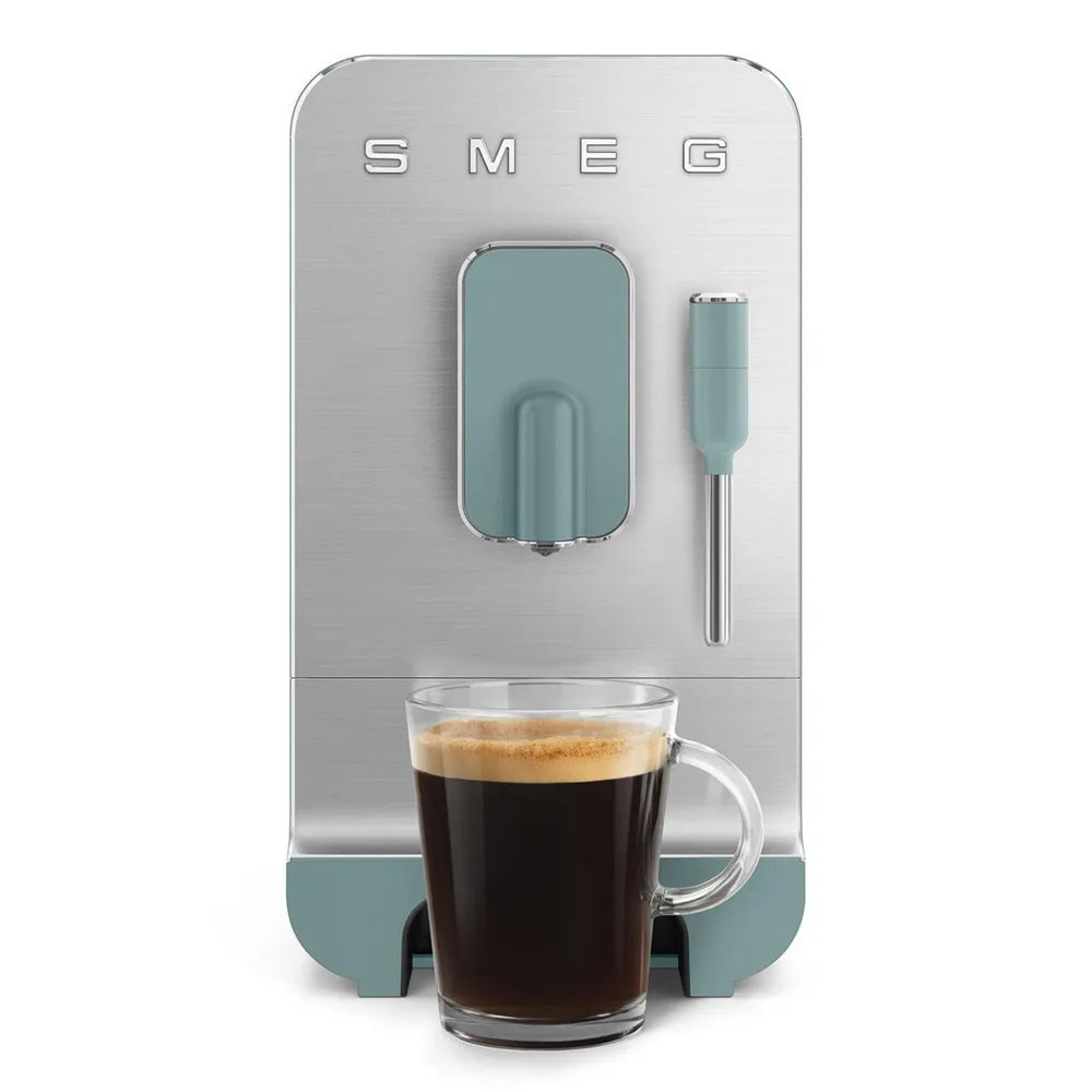 SMEG BCC12EGMEU Kompakt-Automatic Coffee Machine emerald green-matt