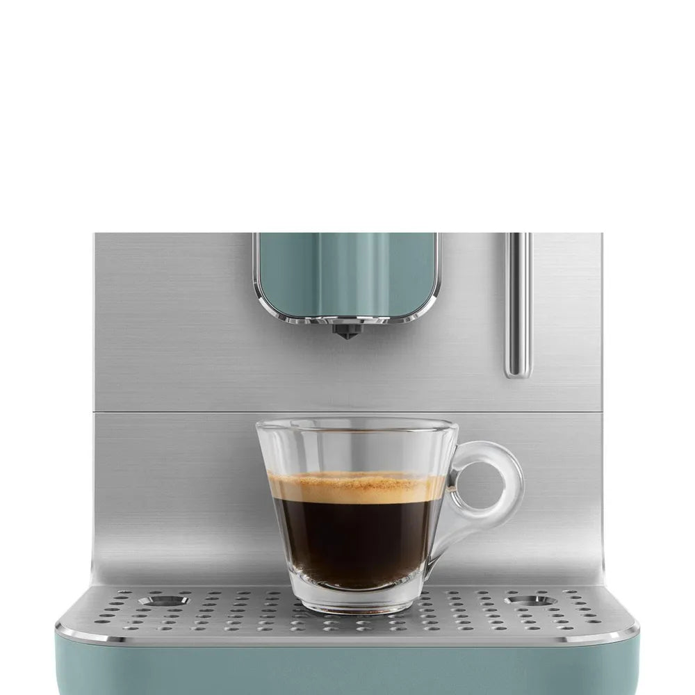 SMEG BCC12EGMEU Kompakt-Automatic Coffee Machine emerald green-matt