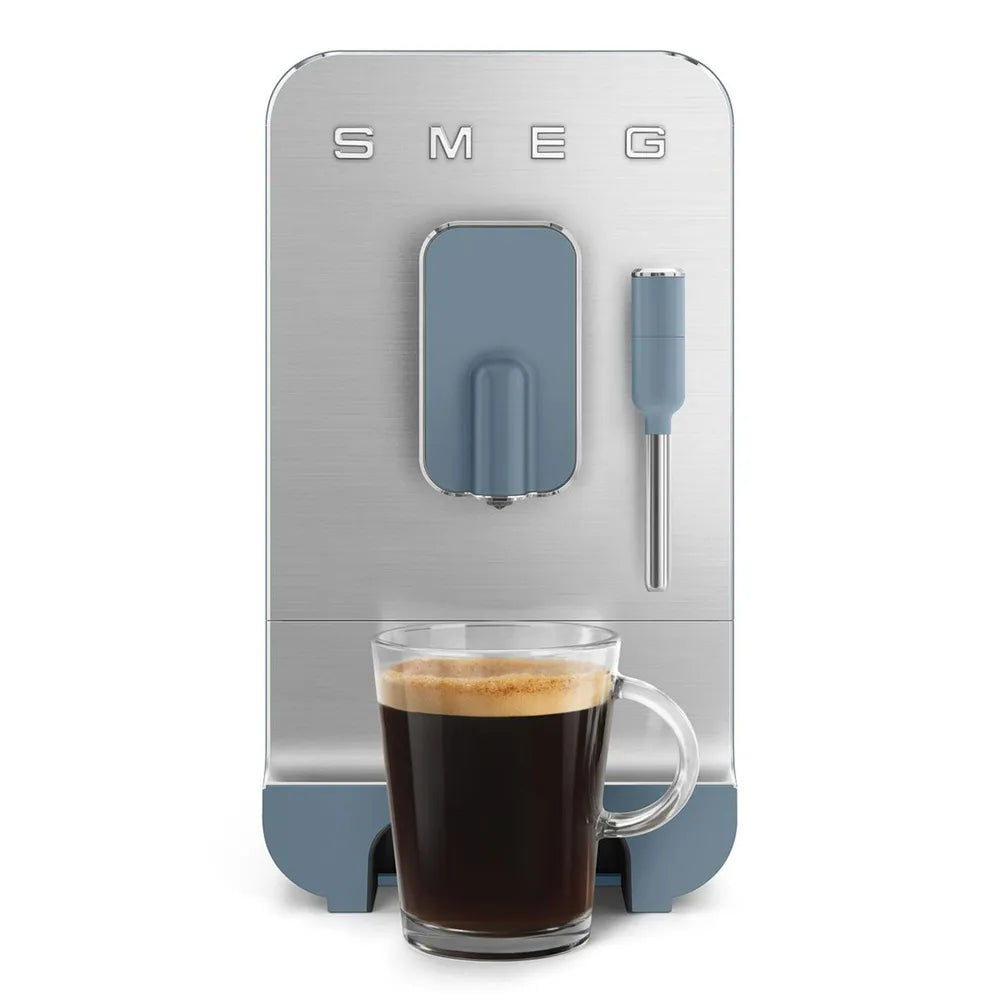 SMEG BCC12SBMEU Kompakt-Automatic Coffee Machine storm-blue-matt