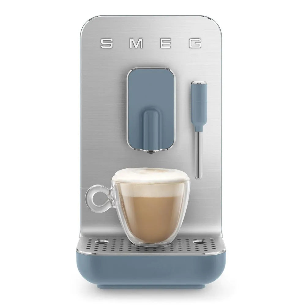 SMEG BCC12SBMEU Kompakt-Automatic Coffee Machine storm-blue-matt