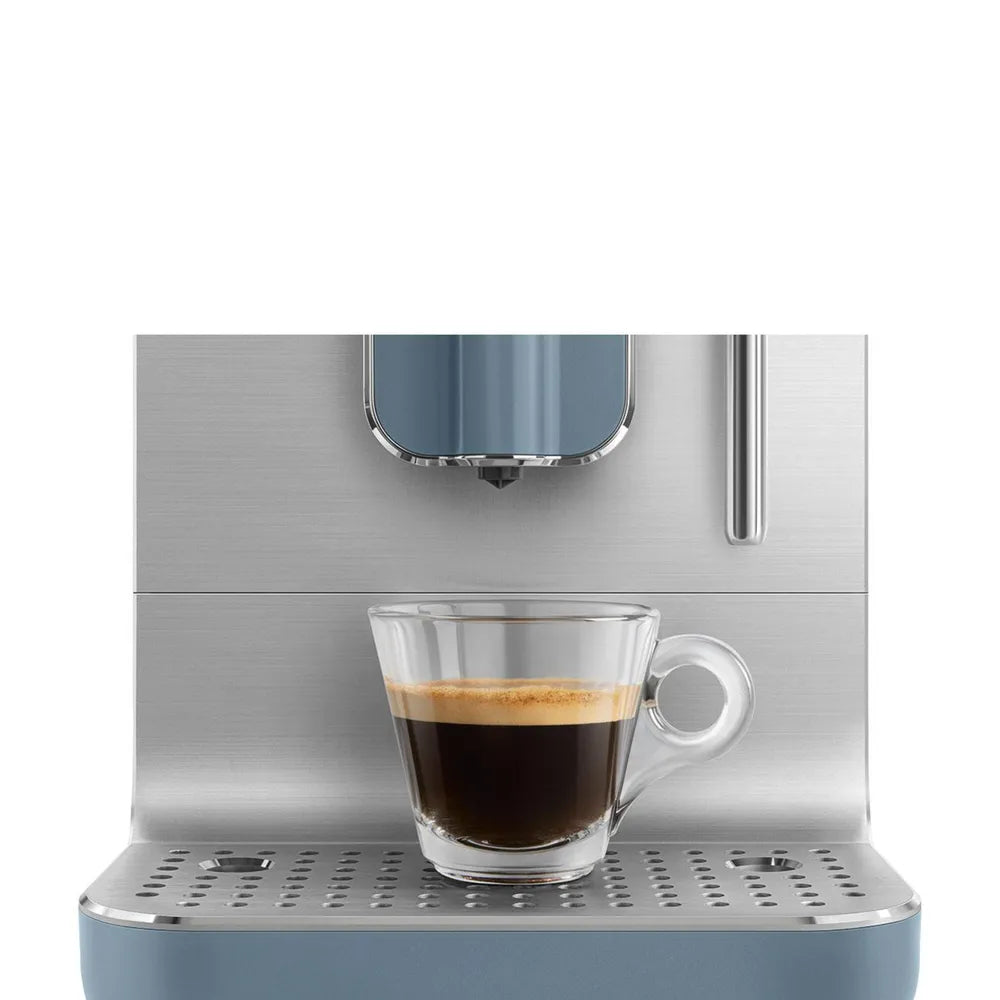 SMEG BCC12SBMEU Kompakt-Automatic Coffee Machine storm-blue-matt