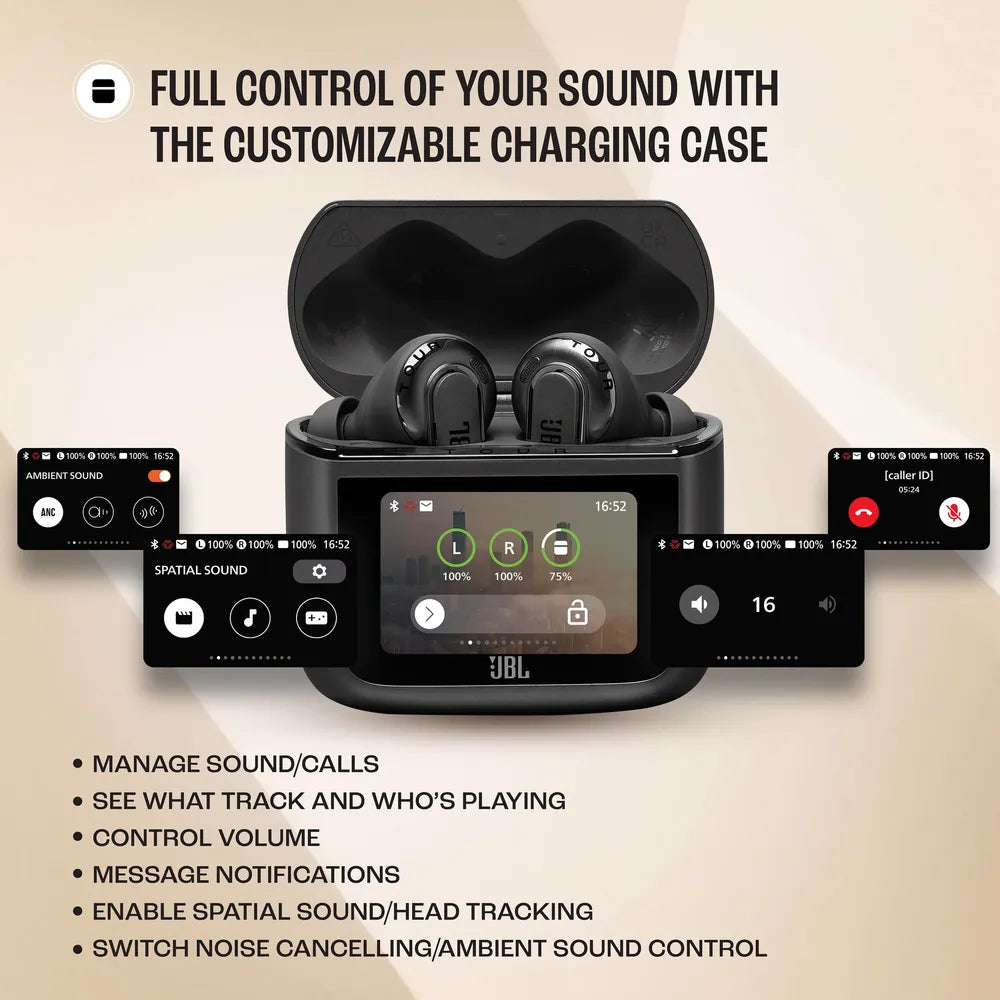 JBL TOUR PRO 3 In-Ear True Wireless Bluetooth Headphones Noise Cancelling green