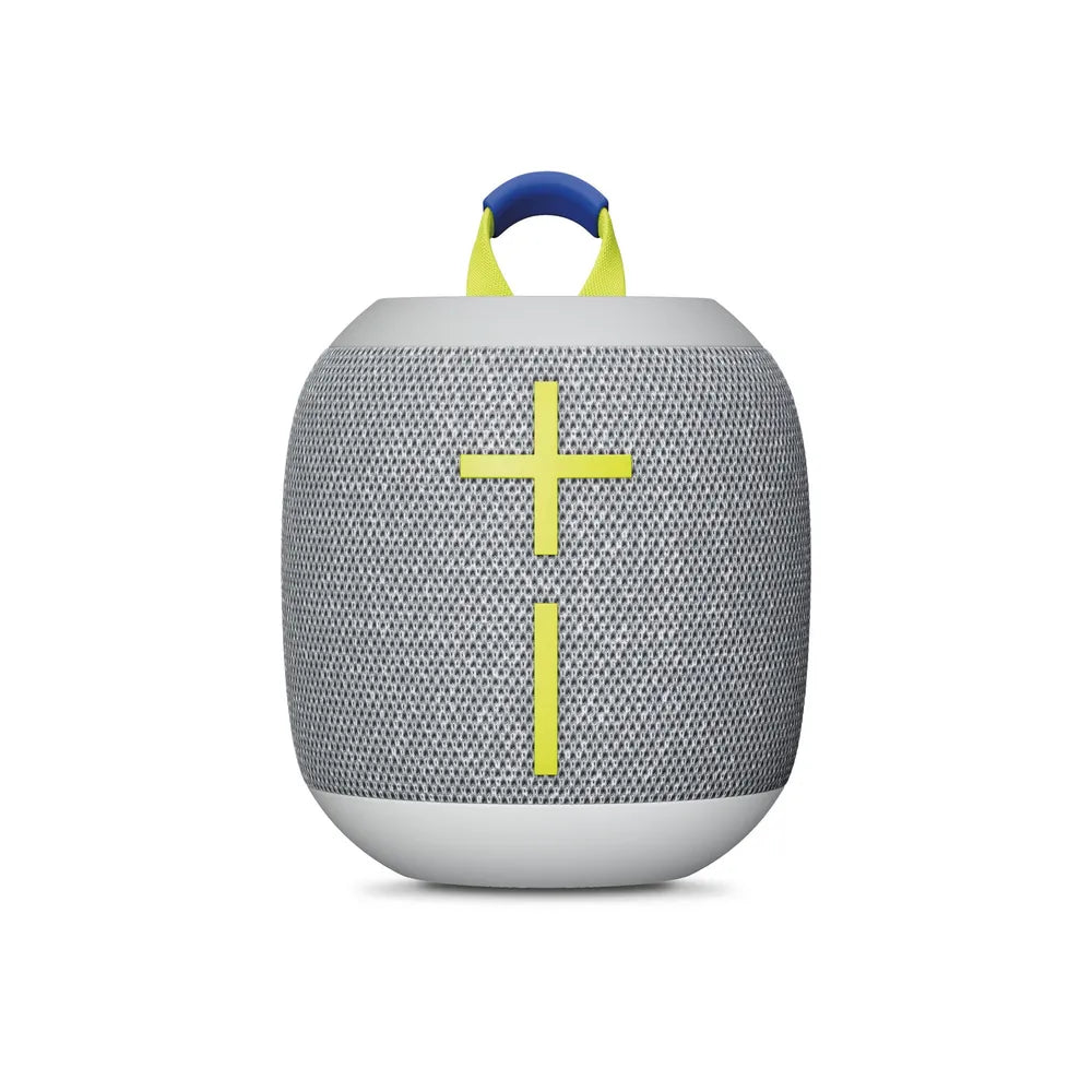 Ultimate Ears WONDERBOOM 4 Gray, Kompakter Bluetooth Speaker (A2DP), 360- Degree- Soand, PartyUp Function, IP67- certified