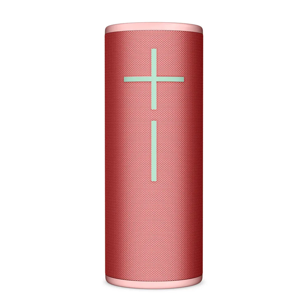 Ultimate Ears MEGABOOM 4 Erdbeere/Red, Bluetooth Speaker (A2DP), 360- Degree- Soand, PartyUp Function, IP67- certified