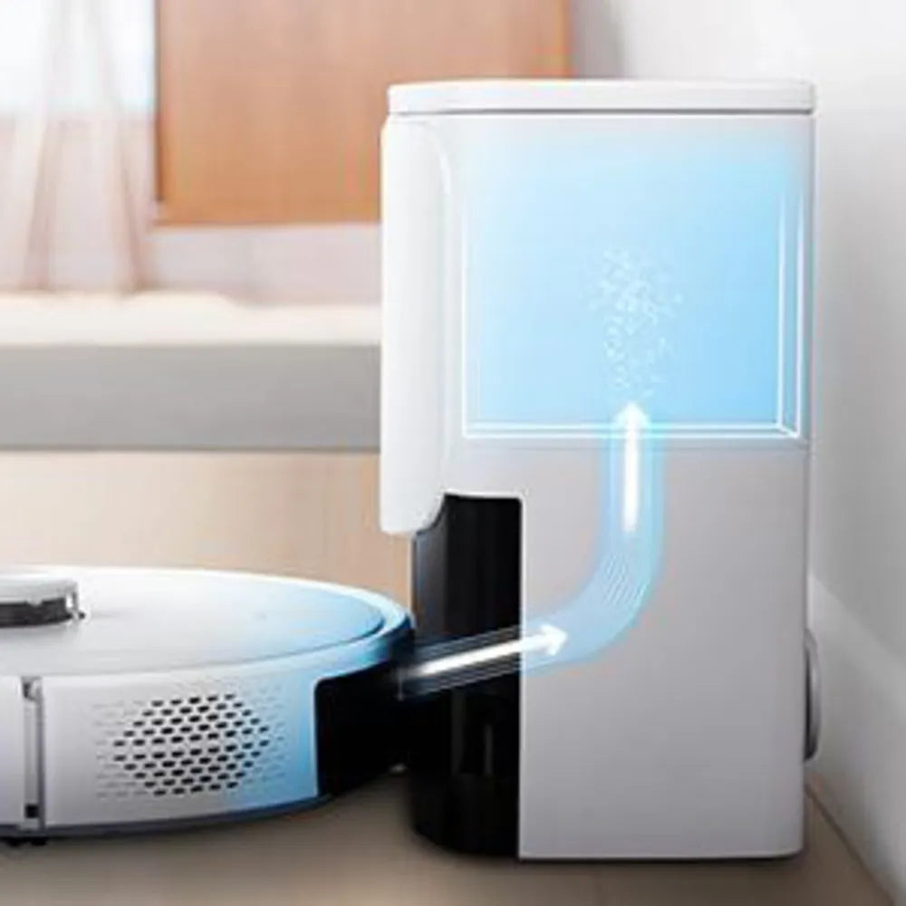 Medion MD120431 X42 SW+ Saug-Wischroboter with Lasernavigation and Absaugstation