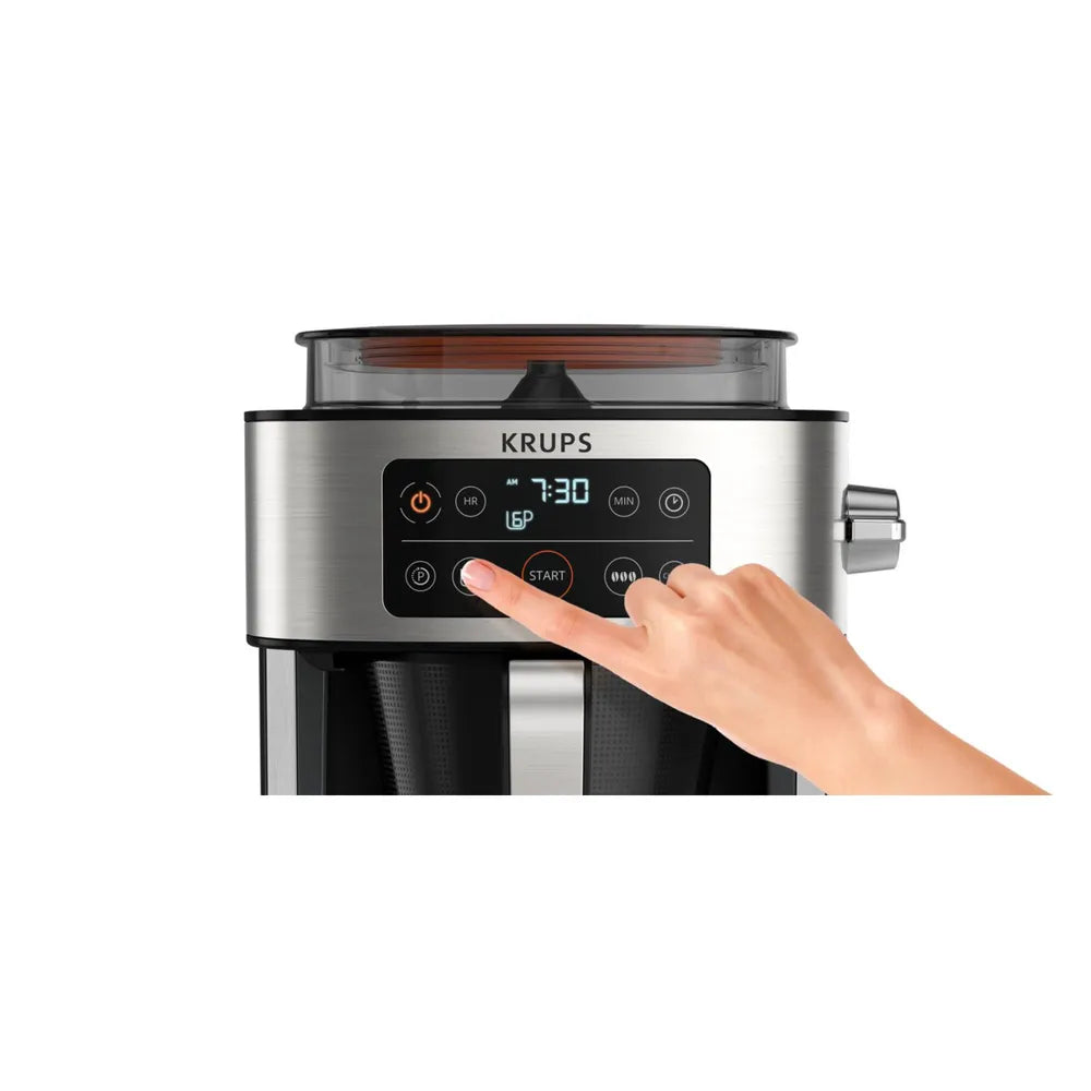 Krups KM 760D Aroma Coffee Machine Black 2-10 Cups