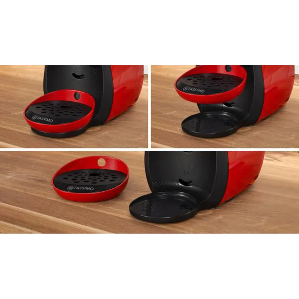 Bosch TAS103E TASSIMO Multi-Getränke-Automat HAPPY friendly just red