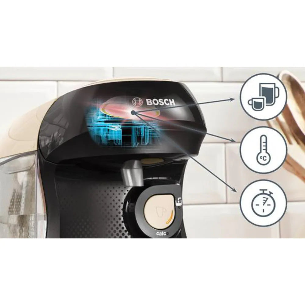 Bosch TAS107E TASSIMO Multi-Getränke-Automat HAPPY friendly cream