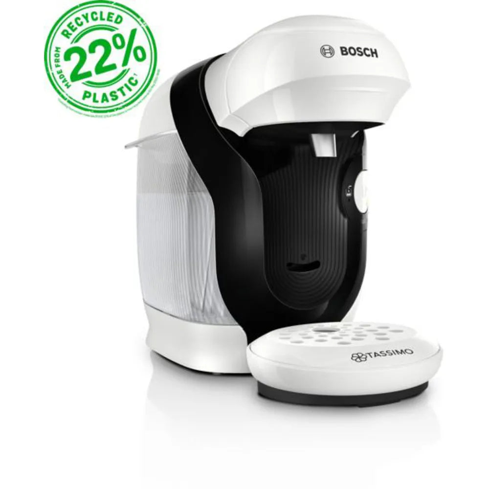 Bosch TAS114E TASSIMO Multi-Getränke-Automat STYLE friendly snow white