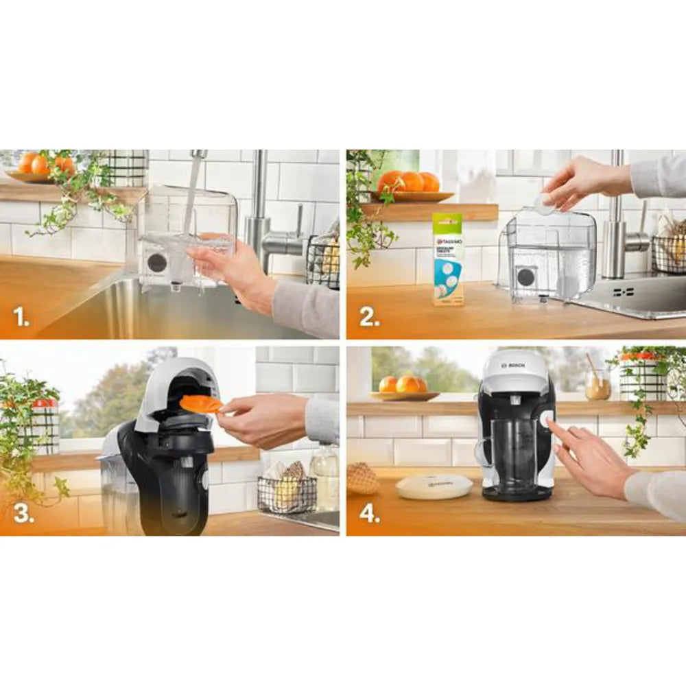 Bosch TAS114E TASSIMO Multi-Getränke-Automat STYLE friendly snow white