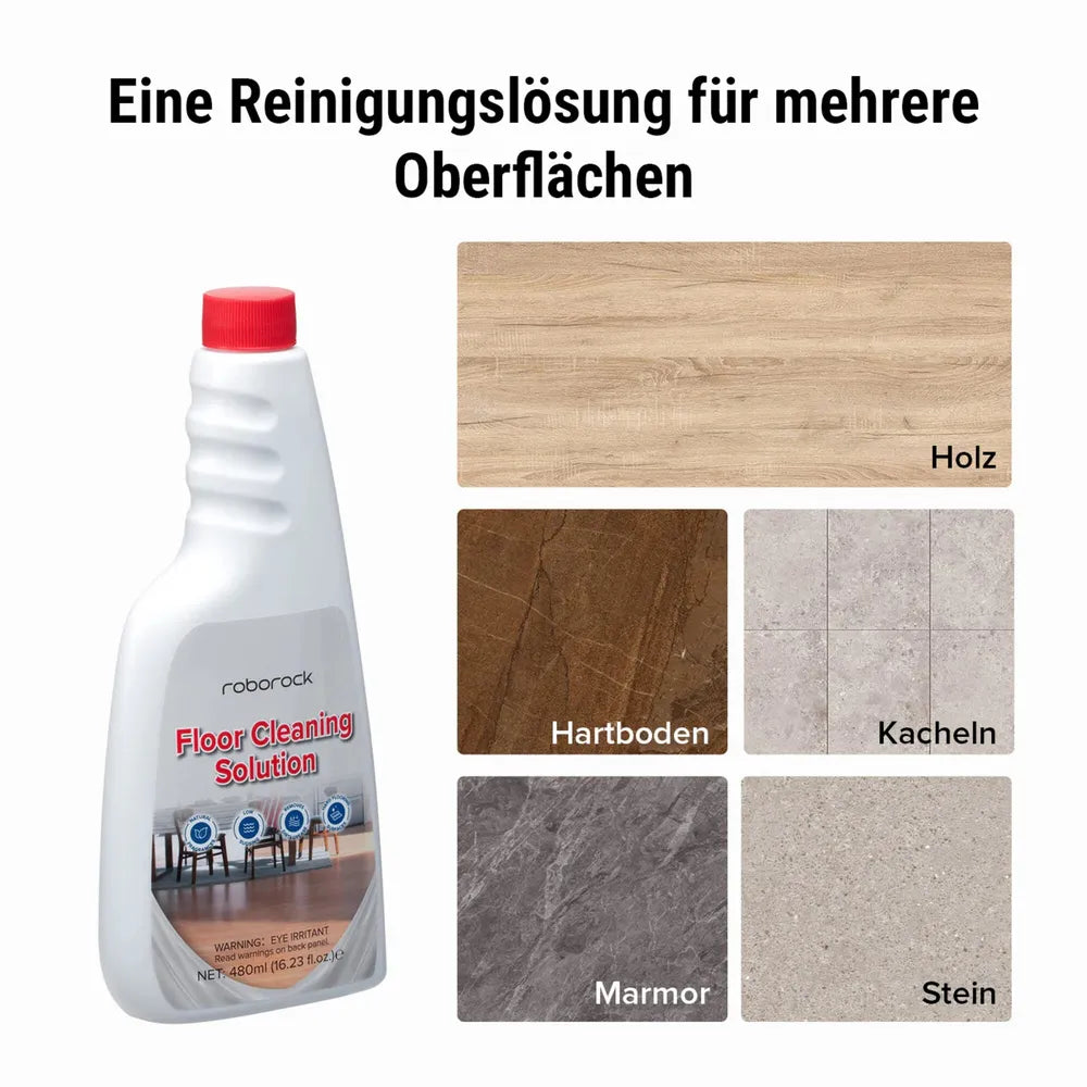 Roborock Floor Cleaning Fluid 480ml 2er Pack