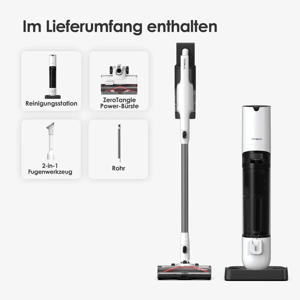 TINECO Pure One Station 5 Battery-Staubsauger, 500W incl.. Absaugstation