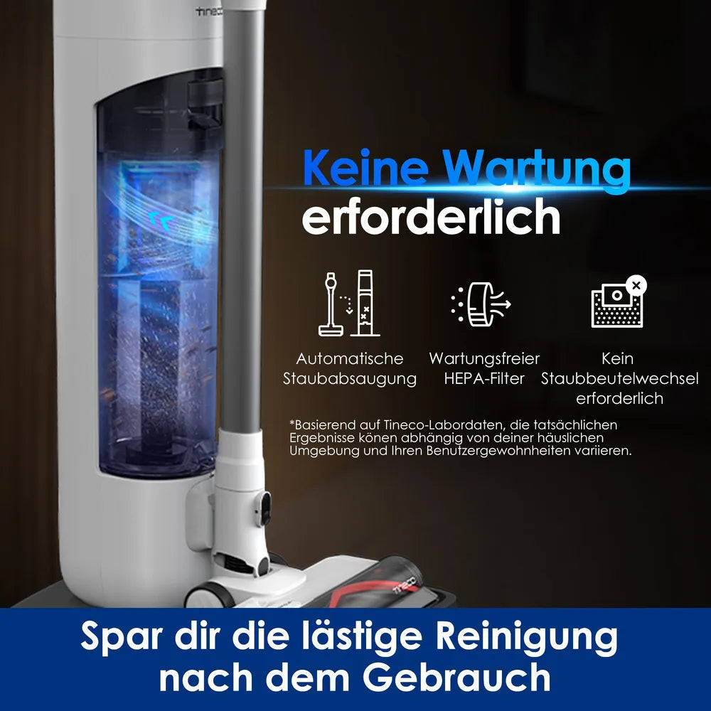TINECO Pure One Station 5 Battery-Staubsauger, 500W incl.. Absaugstation
