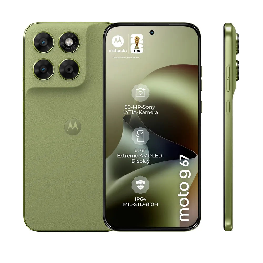 Motorola moto g67 5G 4/256 GB Android 16 Dual SIM Smartphone Nile
