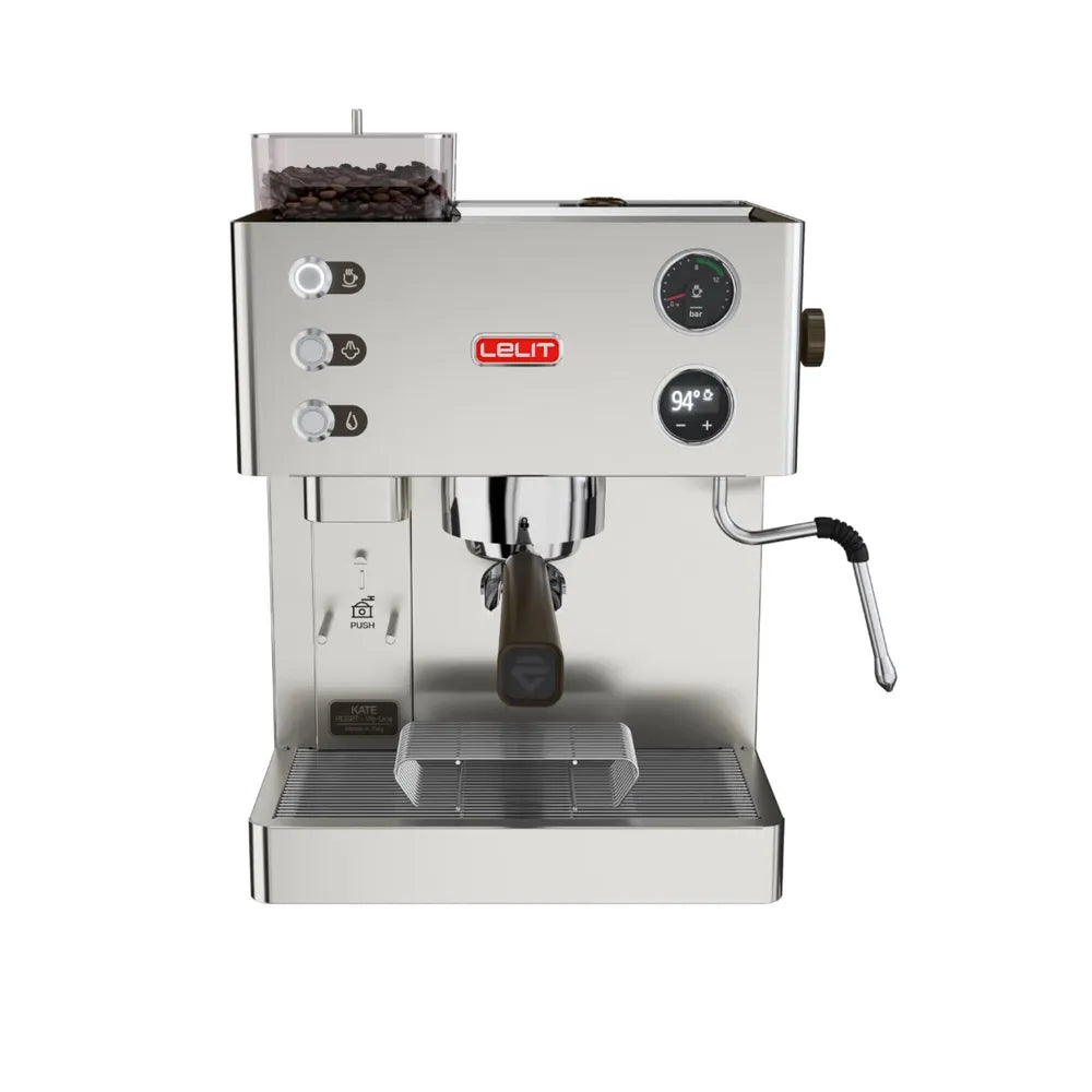 Lelit PL82T Siebträger Espresso Machine with integrierter Kaffeemühle