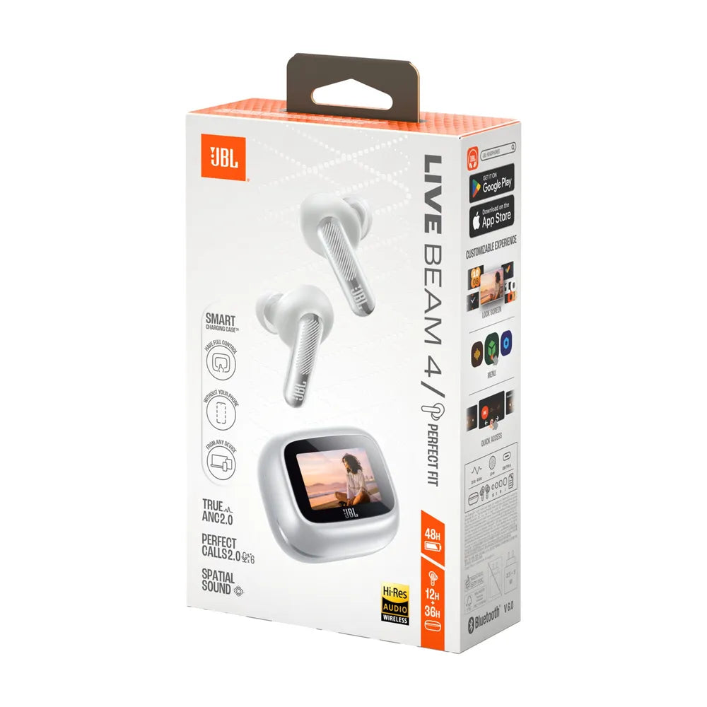 JBL Live Beam 4 ANC True wireless Bluetooth In-Ear Headphones silver