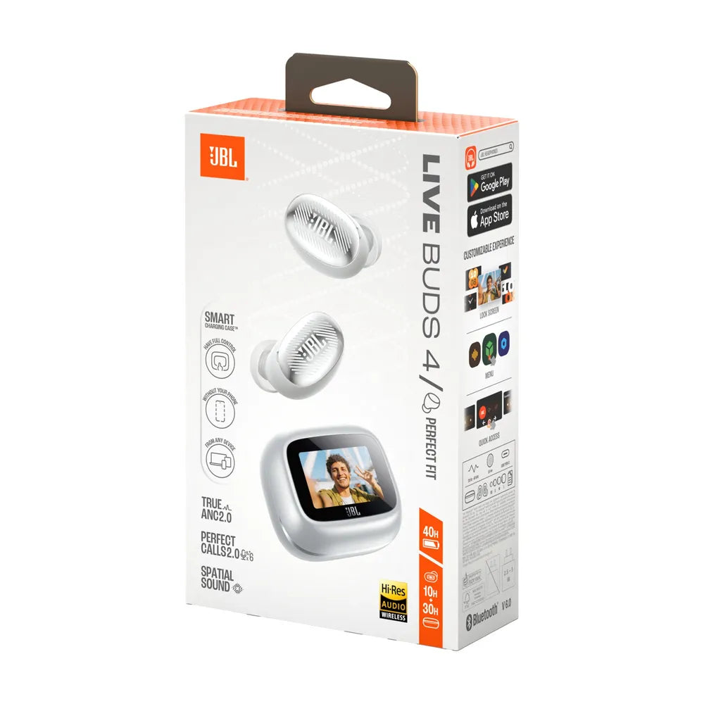 JBL Live Buds 4 ANC True wireless Bluetooth In-Ear Headphones silver