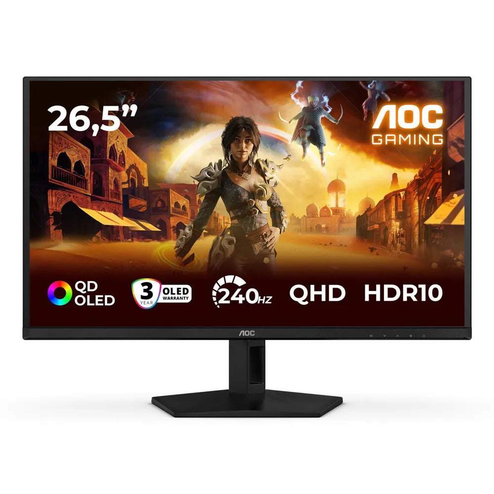 AOC Q27G41ZDF 26.5 inch QHD QD-OLED Gaming Monitor 240 Hz 16:9 DP/HDMI 0,03ms
