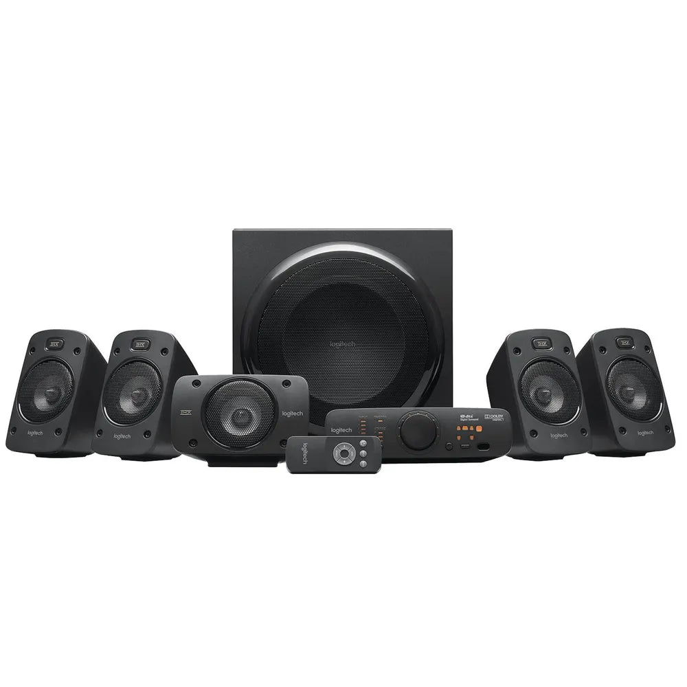Logitech Z906 black Speaker 5.1, THX-zertifiziert, 500 Watt max. power